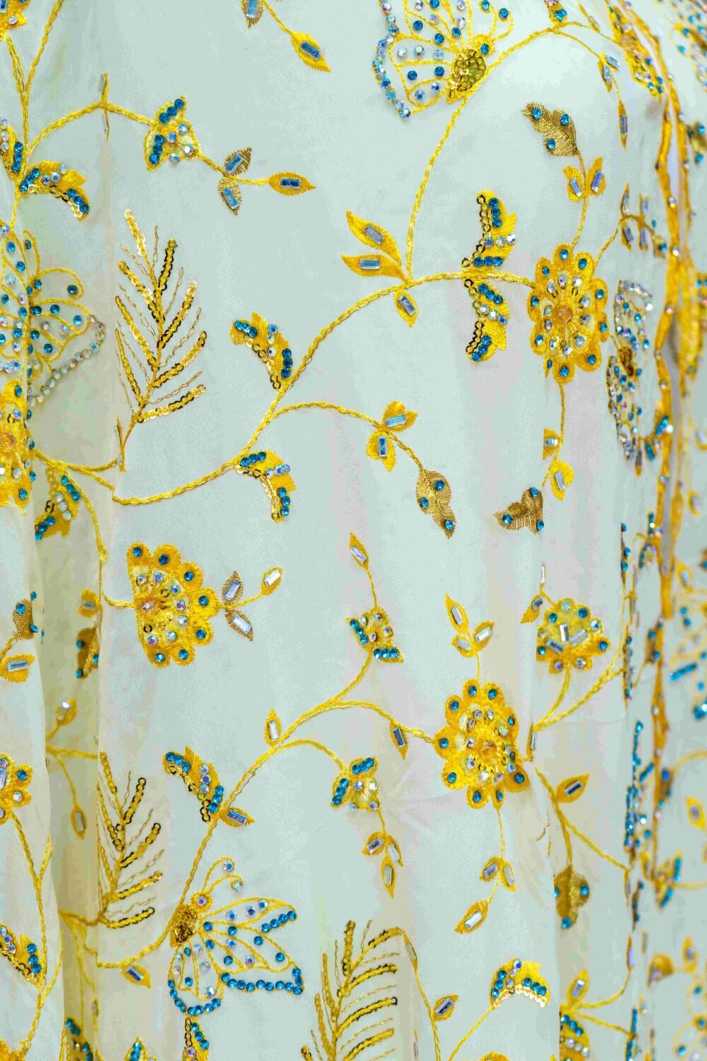 Butterfly Blossom Embroidery Veil Butterfly Blossom Embroidery Veil