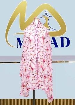 1 Rosy Blossom Embroidery Veils