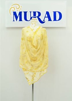 10 Midnight Blossom Embroidery Veil