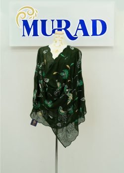 Peacock Embroidery Veils