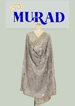 9ov Sunlit Meadow Embroidery Veils