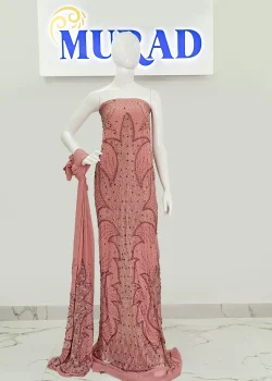 Botanical Chiffon Handwork