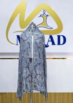 Ethereal Vine Embroidery Veil