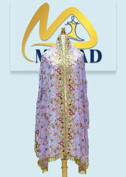 Floral Vine Embroidery Handwork Veil, Wholesale Embroidery Handwork Veil