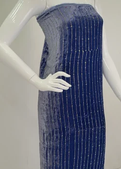 SLK-VLT-STN-004, stonework velvet dresses, wholesale stonework fabrics in Dubai, stonework textiles in Dubai