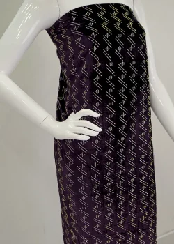 SLK-VLT-STN-010, wholesale stonework fabric in Dubai, stonework velvet dresses, stonework textiles in Dubai