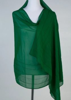 Lining Border Design Light Chiffon Veil